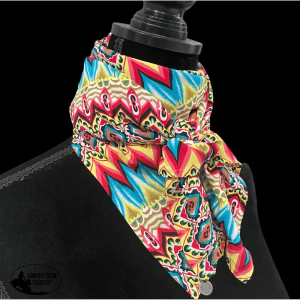 A8005 - Sunrise Rawhide Wild Rag Cowboy Scarf