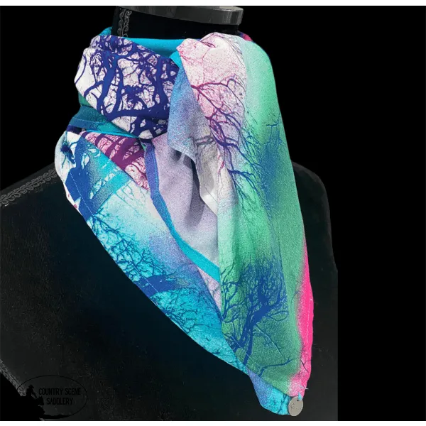 A8008 - Forest Rawhide Wild Rag Cowboy Scarf