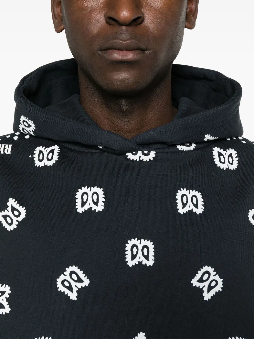 BANDANA PRINT HOODIE