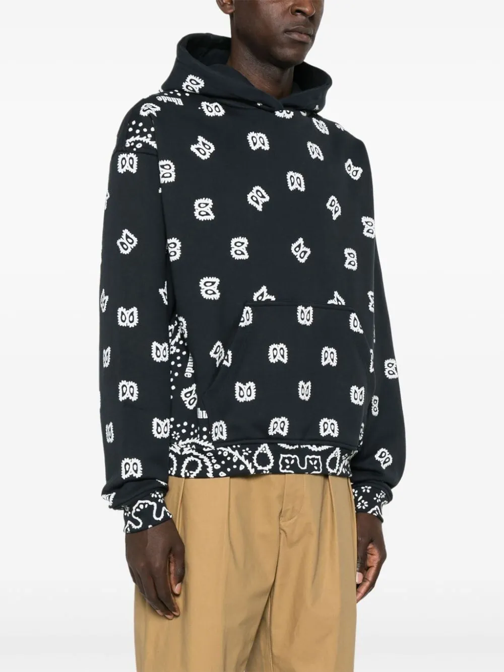 BANDANA PRINT HOODIE