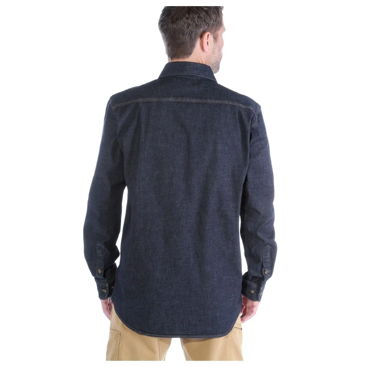 Carhartt&#x20;102257&#x20;Sale&#x3A;&#x20;Rugged&#x20;Flex&#xAE;&#x20;Patten&#x20;Denim&#x20;Shirt&#x20;-&#x20;Rotary&#x20;Rinse
