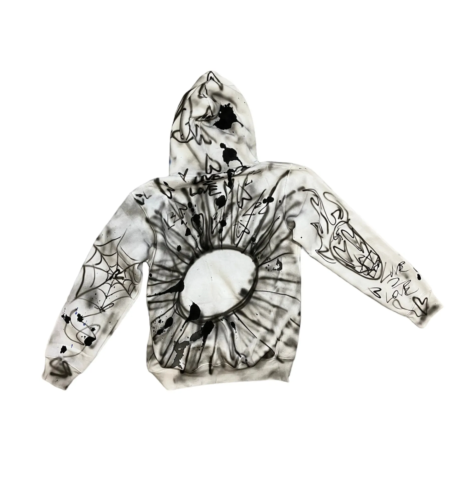 Colorful Airbrushed Hoodie