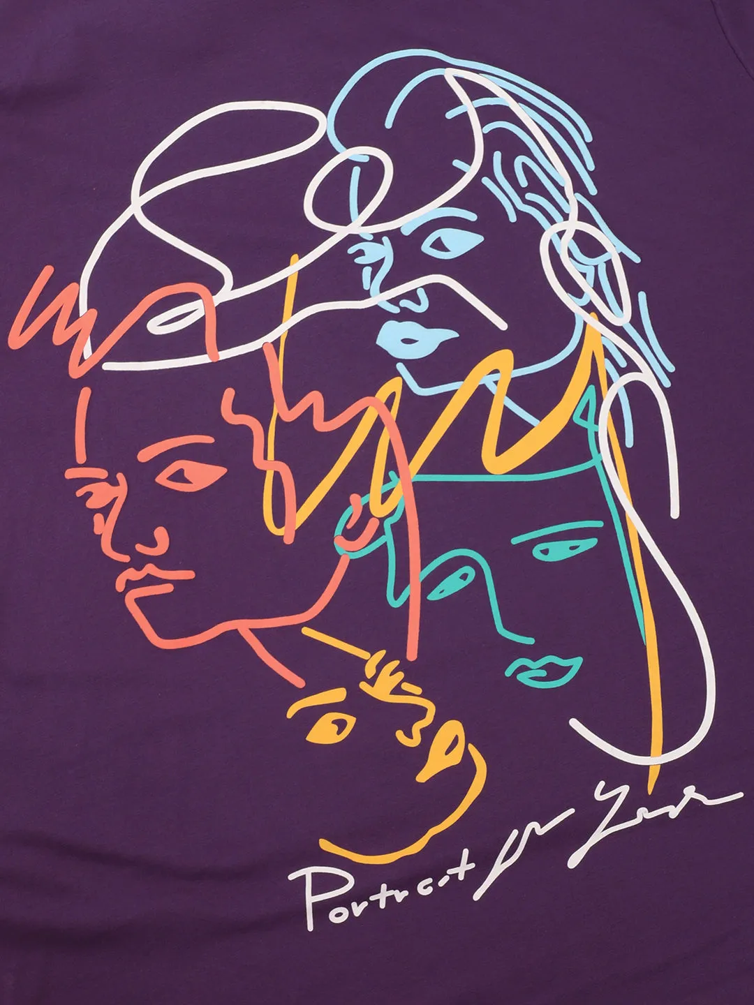 Comfort Purple Oversized T-Shirt