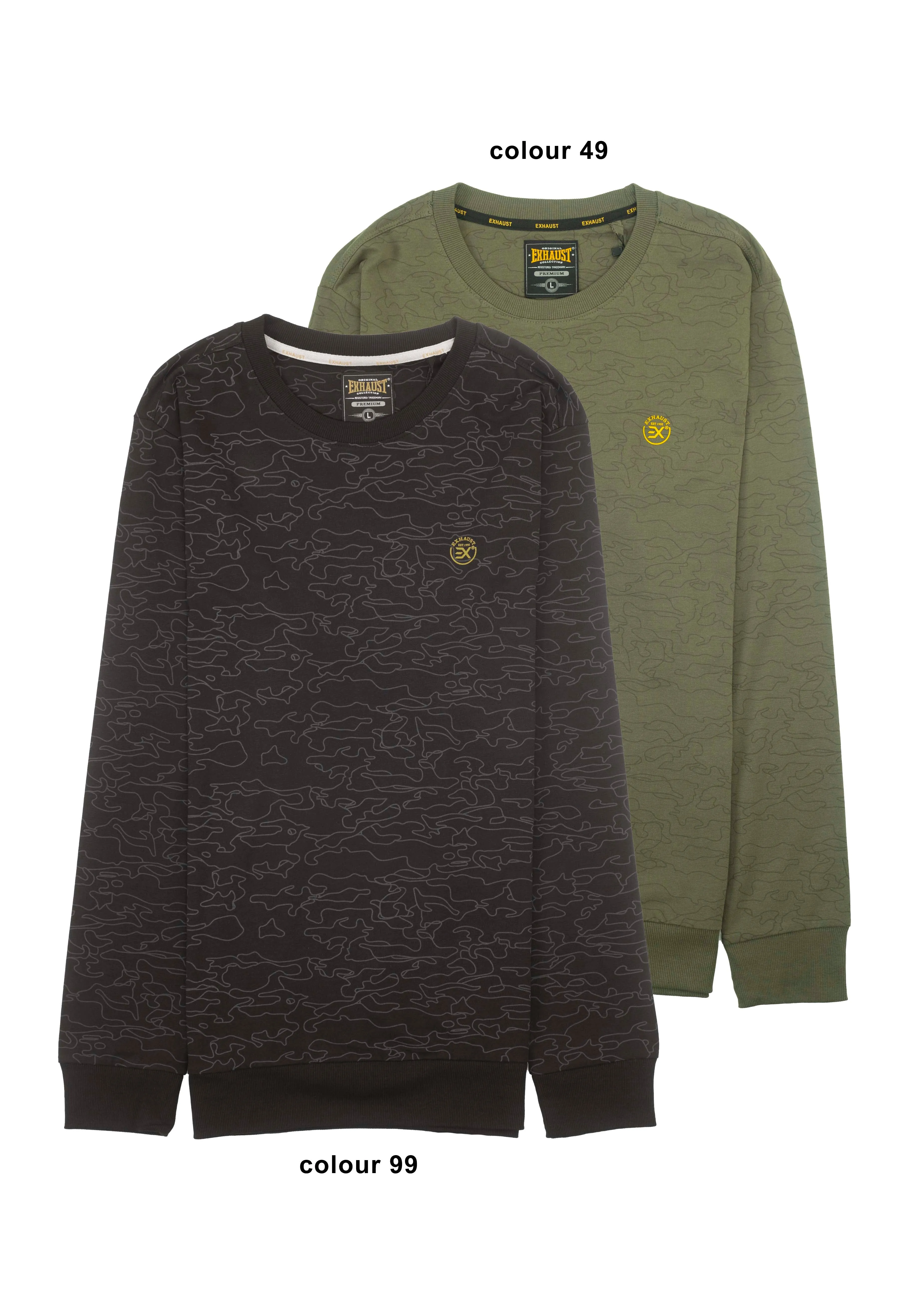 EXHAUST Long Sleeve Sweater 1411