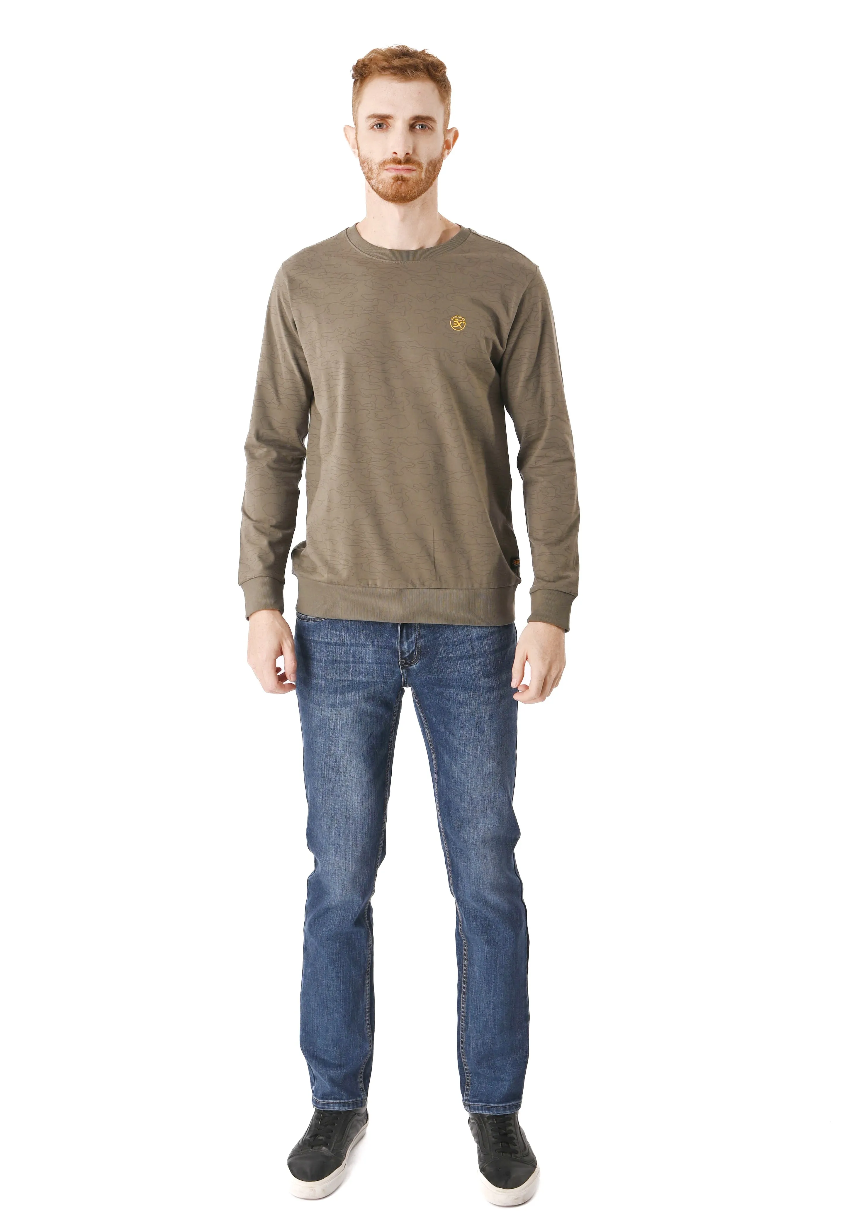EXHAUST Long Sleeve Sweater 1411