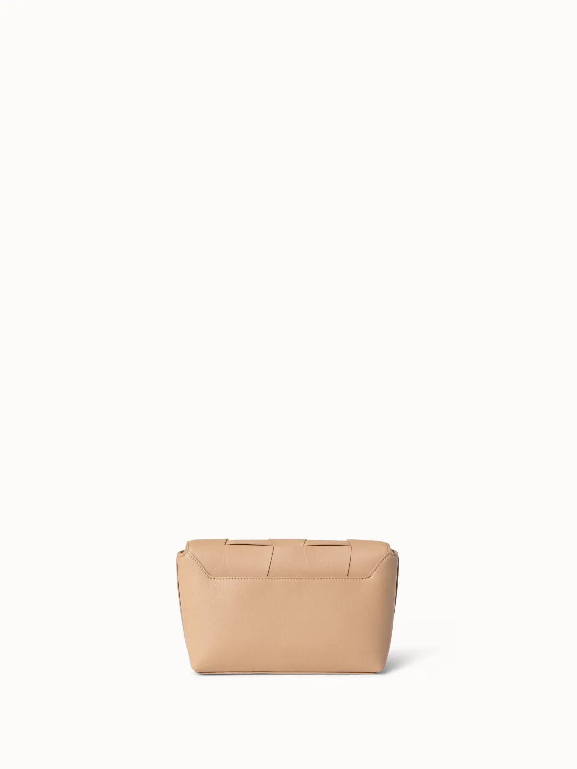 Small Anouk Day Bag aus geflochtenen Ledertrapezen