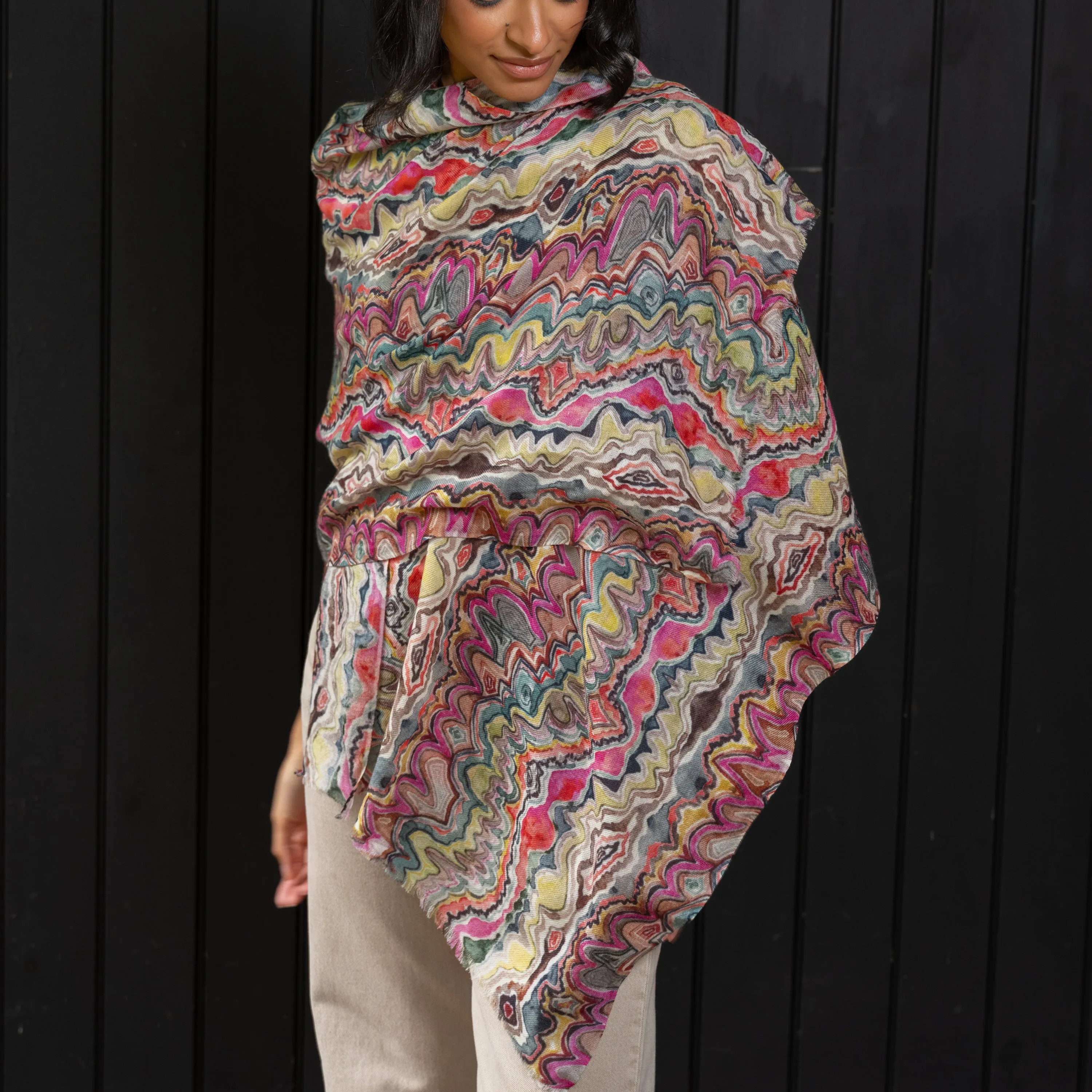 Wool Scarf- Agate