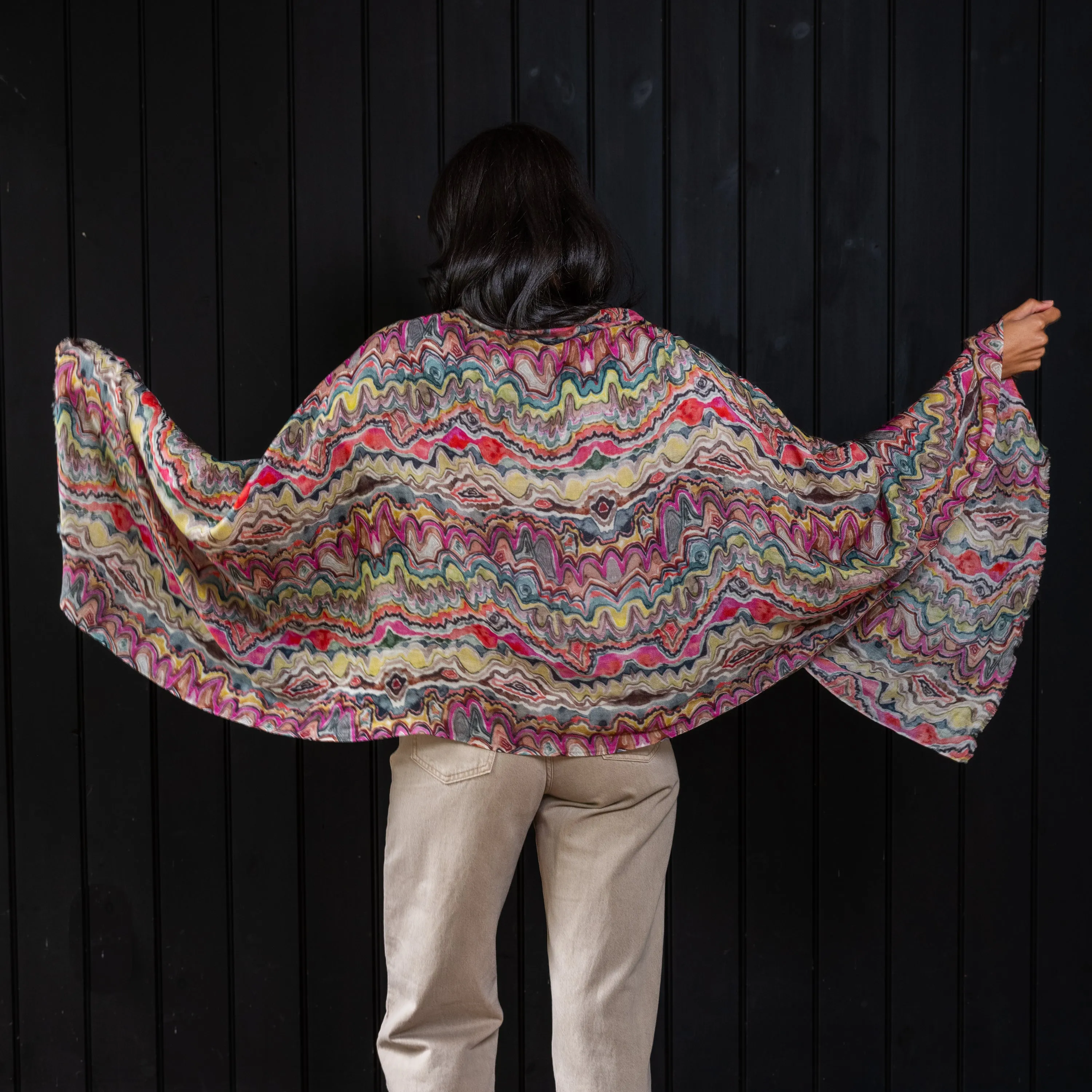 Wool Scarf- Agate