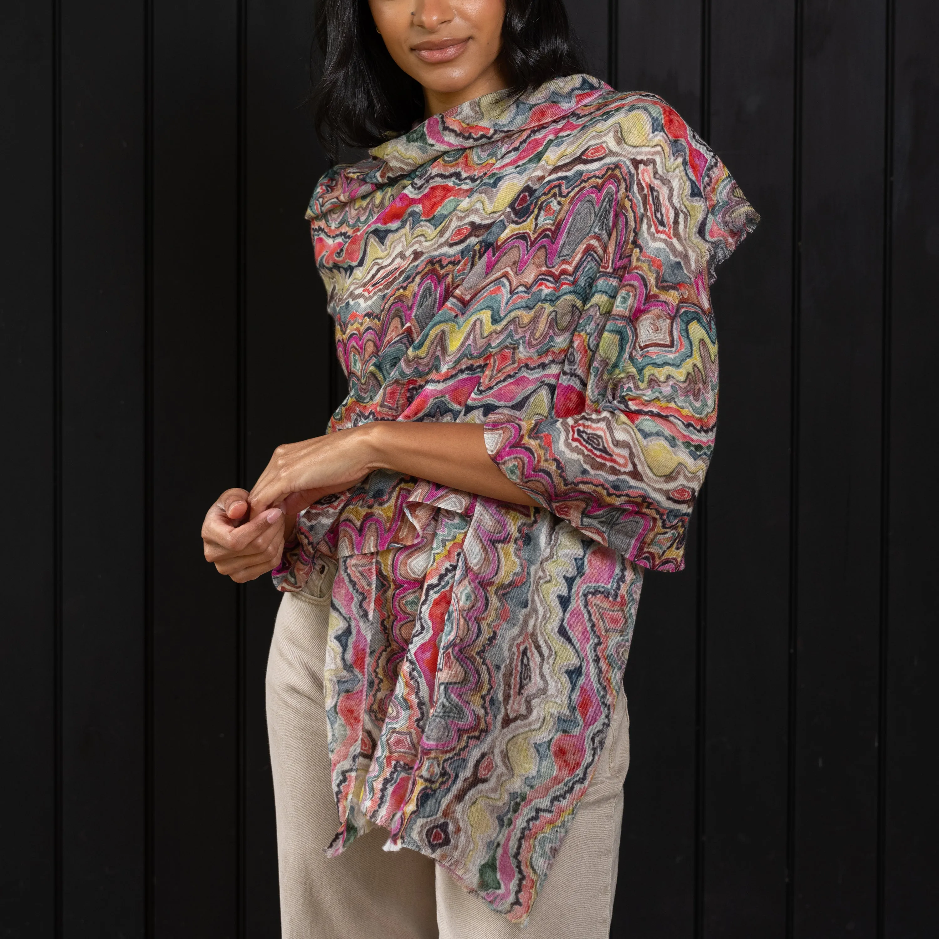 Wool Scarf- Agate
