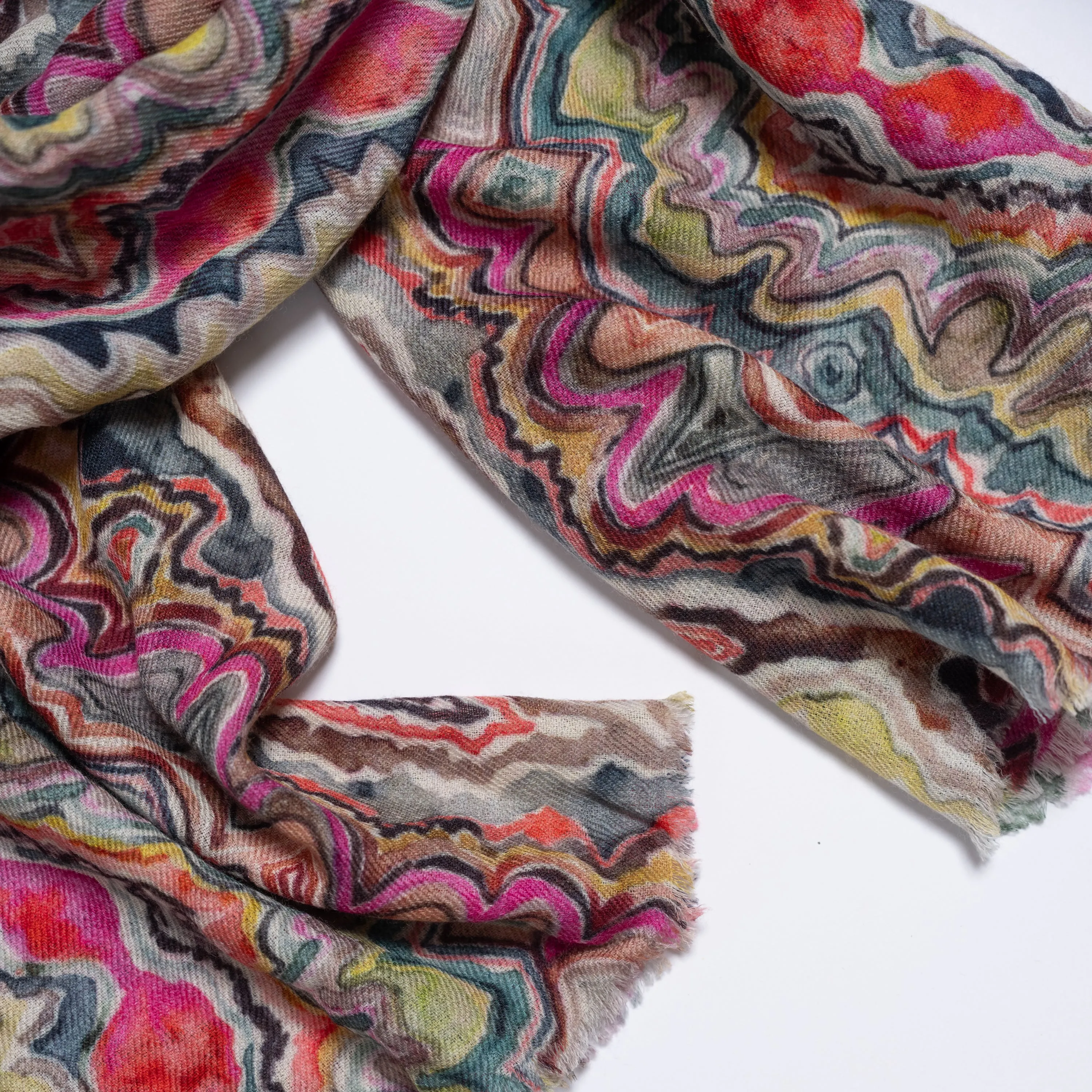 Wool Scarf- Agate
